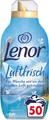 Lenor Luftfrisch Weichspüler Alpensee Frische 50 Waschladungen Duft 700ml