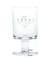 Prinz Schnapsglas "Stamperl" groß / 2cl & 4cl Eichstrich / Ø ca. 5cm / H ca. 9cm