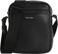 CALVIN KLEIN Herren Umhängetasche Must Reporter mit Logo, Schwarz (Ck Black), Einheitsgröße