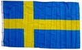 Flaggenking Schweden Flagge/Fahne, mehrfarbig, 150 x 90 x 1 cm, 16998