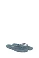 Ilse Jacobsen HORNBÆK | Cheerful01 | Damen Flip Flops mit Glitter | Dänische Design | Sommer Strand Zehentrenner | Lichen Blue | 41 EU