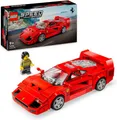 LEGO® Ferrari F40 Supersportwagen (76934), LEGO Speed Champions Konstruktionsspielsteine, (318 St), Made in Europe