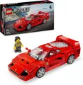 LEGO Speed Champions Ferrari F40 Supersportwagen, Spielset mit baubarem Spielzeu