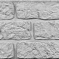 Beckers Betonzaun Klassik Motiv Romania 184x26x4,8 cm grau Steinoptik