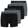 Bruno banani - Flowing - Short - 4er Pack (5 Schwarz/Grau Melange)