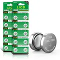 LiCB 20 Stück SR621SW Uhrenbatterie, 364 1,5V Knopfzelle Batterien V364 AG1 LR621 SR 621SW Armbanduhr Batterie
