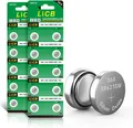LiCB 20 Stück SR621SW Uhrenbatterie, 364 1,5V Knopfzelle Batterien V364 AG1