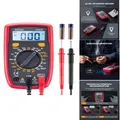 Digital Multimeter AstroAI Messgerät AC DC Spannung Strom Widerstand Diode