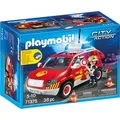 PLAYMOBIL City Action 71375 Brandmeisterfahrzeug mit Licht und Sound - Bunt
