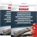 2x SONAX Mikrofasertrockentuch PLUS 80 x 50 cm Auto Fahrzeug Trockentuch