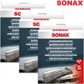 3x SONAX Mikrofasertrockentuch PLUS 80 x 50 cm Auto Fahrzeug Trockentuch