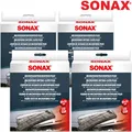 4x SONAX Mikrofasertrockentuch PLUS 80 x 50 cm Auto Fahrzeug Trockentuch