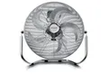 Brandson Windmaschine Chrom Bodenventilator im Retro Stil, hoher Luftdurchsatz, 120W, Silber, 50 cm Durchmesser, NTV Sieger 2026, robuster Stand, stufenlos neigbar, GS-Geprüft