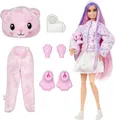 Mattel Barbie Cutie Cozy Cute Reveal Serie Puppe - Teddybär