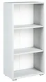 MATKAM Büroregal EX3 120, Ideal für jedes Büro, Hochwertige Materialie, einfache Montage (Weiß)
