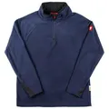 Engelbert Strauss Fleecepullover Engelbert Strauss Herren Fleecepullover Troyer dryplexx micro blau 3XL