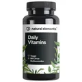 natural elements Daily Vitamins – 120 Kapseln – alle wertvollen Vitamine A-K – perfekt für Sportler
