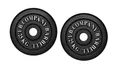 Bad Company Hantelscheiben aus Gusseisen I Gewichtsscheiben 30/31 mm für das Hanteltraining I 2,5 kg (2 x 1,25 kg)