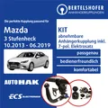 Für MAZDA 3 Stufenheck Typ BM 10.2013-06.2019 AHK abn. +7pol sp. E-Satz NEU TOP