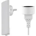 EVOline 151000155300 Strom Verlängerungskabel 16 A Weiß 1.50 m H05VV-F 3G 1,5