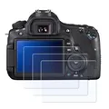 ayex Display-Schutzglas für Canon EOS 600D, 60D, EOS M2, EOS M – 0,3 mm 9H gehärtetes Glas 3 Stück