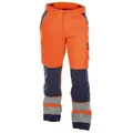 Dassy Arbeitshose Warnschutzhose mit Kniepolstertaschen Buffalo (1-tlg) blau|orange lang | 42