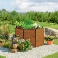 GFP Hobby 180 x 180 x 77 cm Hochbeet, Holzoptik - (GFPV00554)