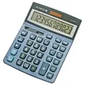 Olympia LCD 6112 Tischrechner Blau Display (Stellen): 12 solarbetrieben, batteriebetrieben (B x H x T) 147 x 43 x 206 mm