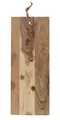 Ib Laursen Servierbrett Tapasbrett Servierbrett Käsebrett Schneidebrett Holz 18x45cm Ib