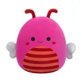 Squishmallows SQCR09495 - Mara die Biene mit gestreiftem Bauch 30 cm, offizielle