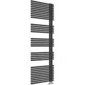 Handtuchheizkörper Garda 1708 x 600 mm, Farbe schwarz Matt