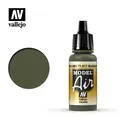 VALLEJO MODEL AIR 71017 RUSSIAN GREEN 4BO (FS34082) 17ml (Acrylic Paint)