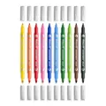Pelikan Colorella Duo Fasermaler 10er Pack Dual-Tip Malstifte mit feiner & konischer Spitze, auswaschbare Tinte auf Wasserbasis