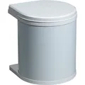 Hailo Einbau-Abfallsammler MONO 40/1 12l, weiss (12 l) (601510)