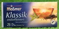 (68,34€/kg) 10x Meßmer Klassik entcoffeiniert schwarzer Tee Messmer Versand 0€