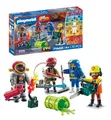 PLAYMOBIL | City Action | My Figures: Feuerwehr | Kreatives Spielvergnügen mit individuellen Figuren und abnehmbaren Zubehörteilen | Für Kinder ab 5 Jahren | 71468