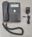 SNOM D715 VoIP-Telefon, 5 Funktionstasten, ohne Branding, schwarz, NEU