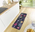 Cook & Clean Küchenläufer – Küchenteppich Kitchen mit Schriftzug Teppichläufe...
