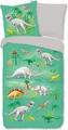 Dino Grün Bettwäsche Digitaldruck ESPiCO Sleep and Dream 135 cm x 200 cm