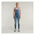 G-Star für Damen. D14425-6550-C571 Eng anliegender Jumpsuit mit hoher Taille Lynn blau (26), Lässig, Baumwolle, Denim, Ärmellos / Hosenträge