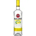 BACARDÍ Limón, 27% Vol., 100 cl / 1 L, weißer Rum mit Zitrone, Limette und Grapefruit, frischer Zitrusgeschmack
