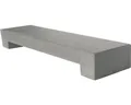 Beton Hohlblockstufe grau 120 cm x 32 cm x 16 cm