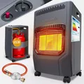 MONZANA® Gasheizung Gasofen 4200 Watt Keramik Gasheizer Gasheizstrahler/ NEU OVP
