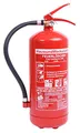 HausundWerkstatt24 6 kg Pulver-Feuerlöscher 9 LE mit Manometer (27 A 144 B C Dauerdrucklöscher GP-6X Instandhaltungsnachweis)