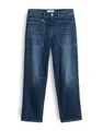 OPUS PANTS Damen Jeans | Melly Breeze Barrel Jeans Mid Rise mit Powerstretch Dark Blue, 44 L28