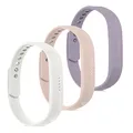 kwmobile 3X Sportarmband kompatibel mit Fitbit Flex 2 - TPU Armband Fitnesstracker