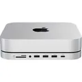 Satechi Aluminum Mac mini / Mac Studio Stand Hub Silber mit SSD-Steckplatz