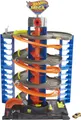 Hot Wheels City Parkgarage Spielset, inkl. 1 Spielzeugauto, Zubehör