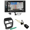 Pioneer AVIC-Z730DAB USB Navigation MP3 Einbauset für Mitsubishi ASX bis 2014