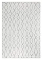 andiamo Webteppich Bolonia Muster modern Öko-Tex 100 Teppich, Polypropylen, Ornament grau, 160x235 cm